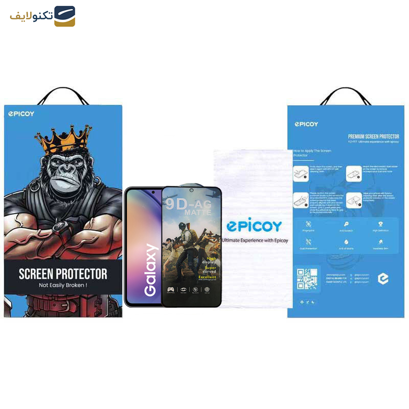 محافظ صفحه نمایش مات اپیکوی مدل Gaming1080 مناسب برای گوشی موبایل سامسونگ Galaxy S23 FE/A54 محافظ صفحه نمایش مات اپیکوی مدل Gaming1080 مناسب برای گوشی موبایل سامسونگ Galaxy S23 FE/A54