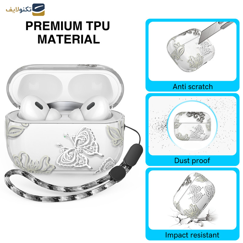 کاور آها استایل مدل WE17 - Butterfly پروانه مناسب برای کیس اپل ایرپاد پرو 2 کاور آها استایل مدل WE17 - Butterfly پروانه مناسب برای کیس اپل ایرپاد پرو 2