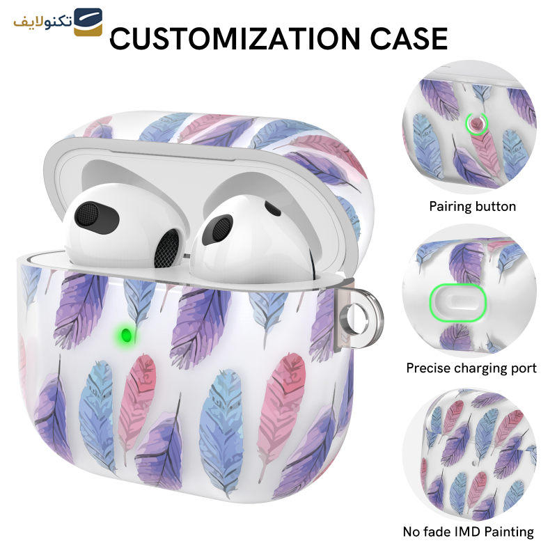 کاور آها استایل مدل PT142-3 Feather مناسب برای کیس اپل ایرپاد 3 کاور آها استایل مدل PT142-3 Feather مناسب برای کیس اپل ایرپاد 3