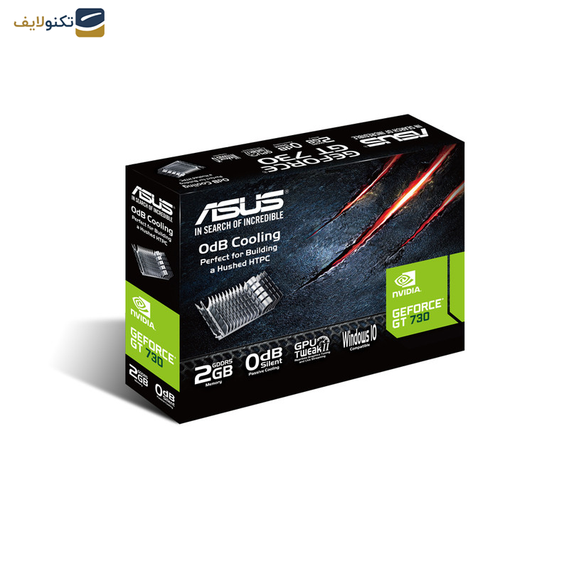 کارت گرافیک ایسوس مدل GeForce GT 730 2GB GDDR5