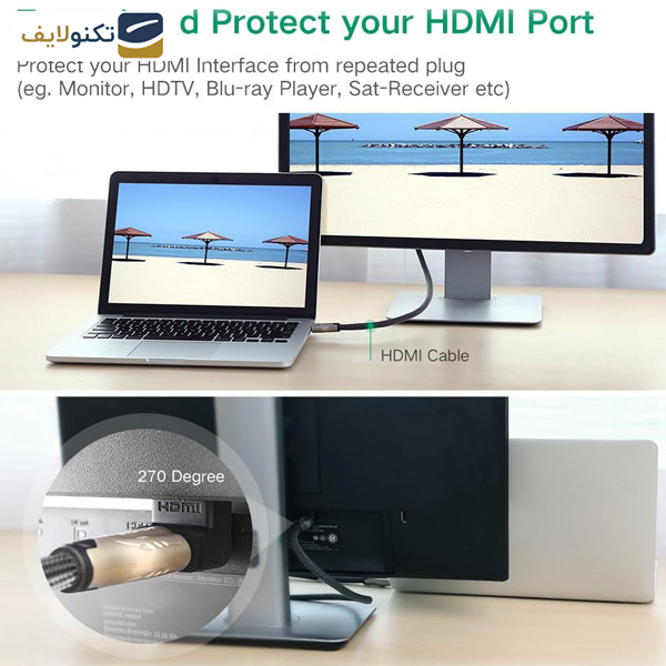 مبدل HDMI یوگرین مدل HD112-20110 مبدل HDMI یوگرین مدل HD112-20110