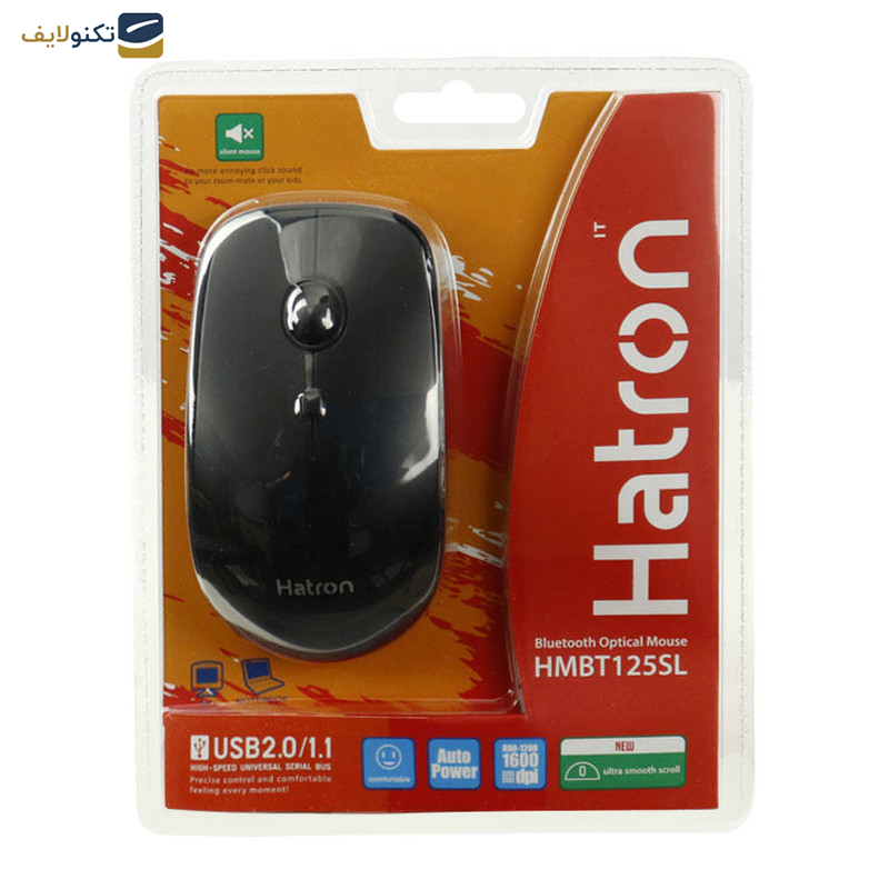 ماوس بی سیم هترون مدل HMBT125SL ماوس بی سیم هترون مدل HMBT125SL
