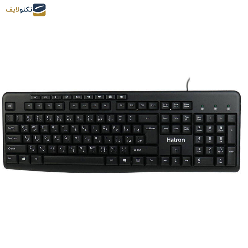 کیبورد و ماوس هترون مدل HKC221 کیبورد و ماوس هترون مدل HKC221