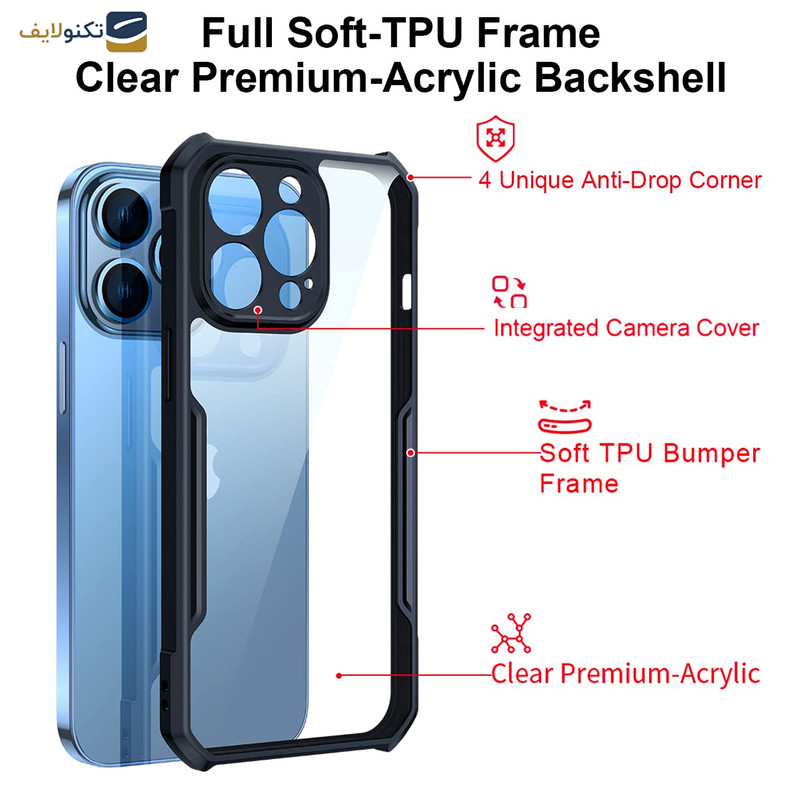 کاور اپیکوی مدل Xundd Beatle مناسب برای گوشی موبایل اپل iPhone 13 Pro Max کاور اپیکوی مدل Xundd Beatle مناسب برای گوشی موبایل اپل iPhone 13 Pro Max