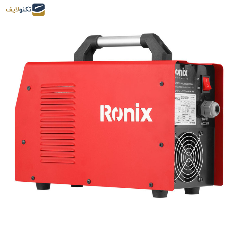 اینورتر جوشکاری 200 آمپر رونیکس مدل 4602RH اینورتر جوشکاری 200 آمپر رونیکس مدل 4602RH