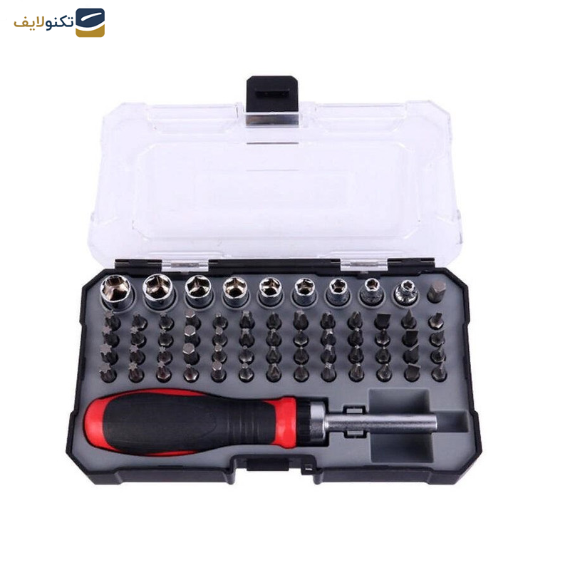 مجموعه 63 عددی سری پیچ گوشتی و بکس رونیکس مدل RH-2716 مجموعه 63 عددی سری پیچ گوشتی و بکس رونیکس مدل RH-2716
