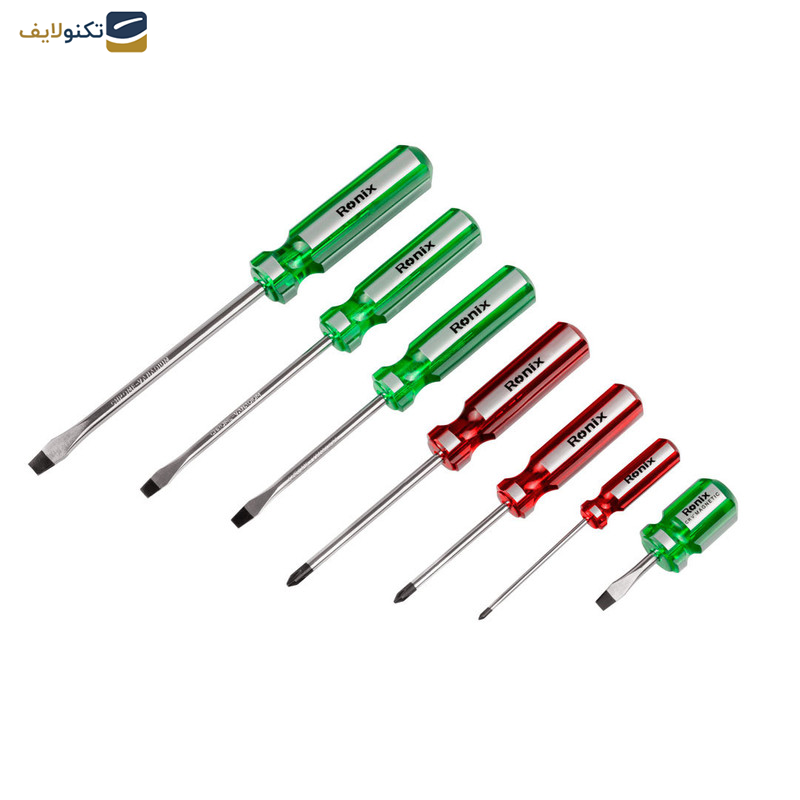 مجموعه 7 عددی پیچ گوشتی رونیکس مدل RH2701