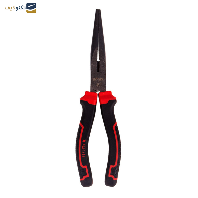 انبر دم باریک رونیکس مدل HR-1368 سایز 8 اینچ  انبر دم باریک رونیکس مدل HR-1368 سایز 8 اینچ