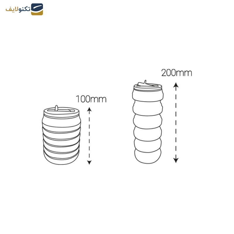 قمقمه پرووان مدل PFB0013 گنجایش 0.48 لیتر قمقمه پرووان مدل PFB0013 گنجایش 0.48 لیتر
