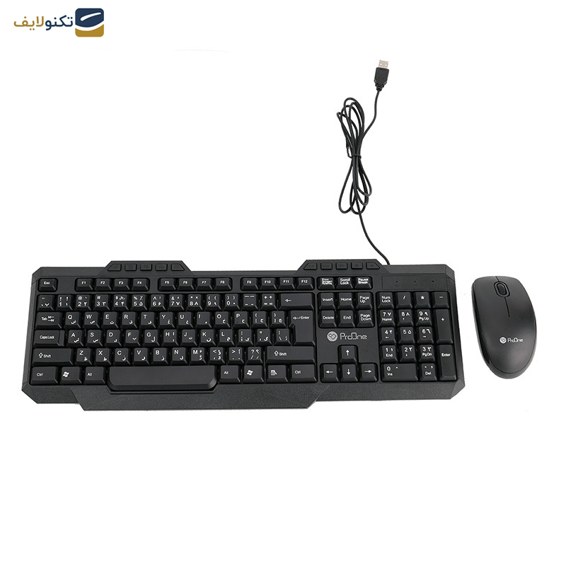 کیبورد  و ماوس پرووان مدل PMK15 کیبورد  و ماوس پرووان مدل PMK15