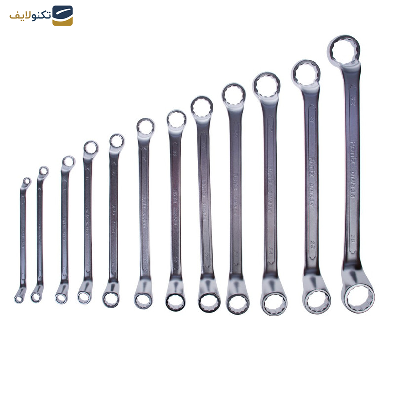 مجموعه 12 عددی آچار دو سر رینگی رونیکس مدل RH-2302 مجموعه 12 عددی آچار دو سر رینگی رونیکس مدل RH-2302