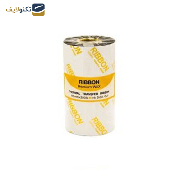 ریبون پرینتر لیبل زن مدل Premium Wax 110mm x 300m  ریبون پرینتر لیبل زن مدل Premium Wax 110mm x 300m