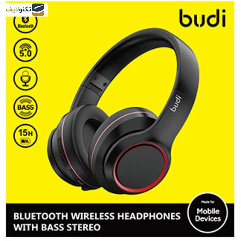 هدفون بلوتوثی بودی مدل 50-BLK