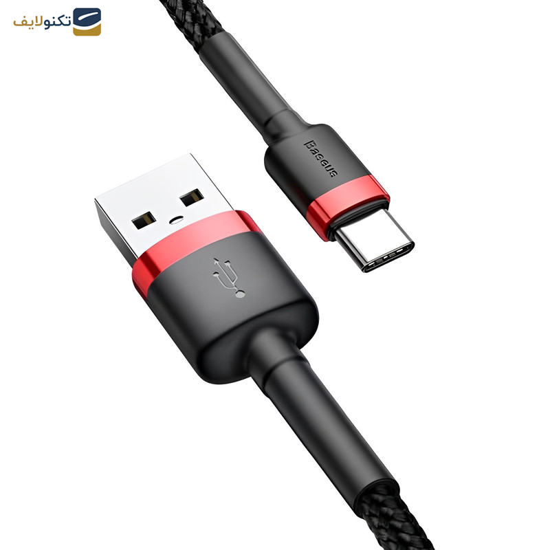 کابل تبدیل USB به USB-C باسئوس مدل CATKLF-B Cafule طول 1 متر کابل تبدیل USB به USB-C باسئوس مدل CATKLF-B Cafule طول 1 متر
