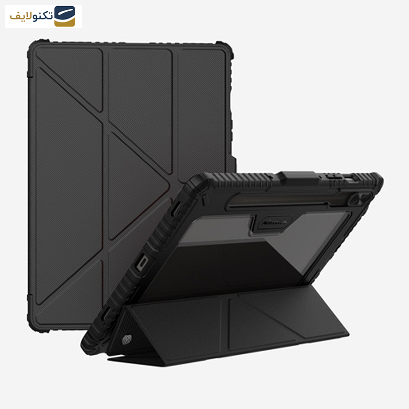کیف کلاسوری نیلکین مدل Camshield Bumper مناسب برای تبلت سامسونگ Galaxy Tab S9 (Flip Folding) کیف کلاسوری نیلکین مدل Camshield Bumper مناسب برای تبلت سامسونگ Galaxy Tab S9 (Flip Folding)