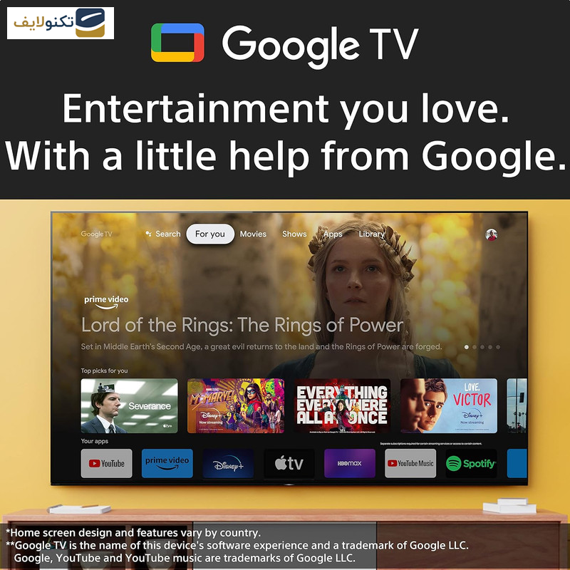 تلویزیون ال ای دی هوشمند سونی مدل KD-75X85L سایز 75 اینچ تلویزیون ال ای دی هوشمند سونی مدل KD-75X85L سایز 75 اینچ