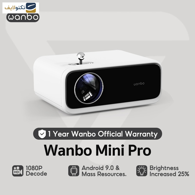 ویدئو پروژکتور ونبو مدل mini pro ویدئو پروژکتور ونبو مدل mini pro