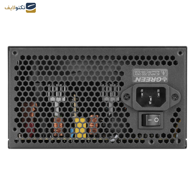 منبع تغذیه کامپیوتر گرین مدل GP500A-ECO Rev3.1 منبع تغذیه کامپیوتر گرین مدل GP500A-ECO Rev3.1