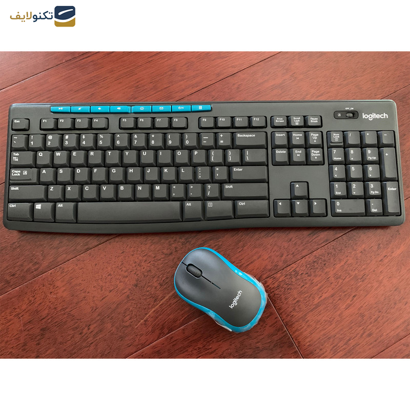 کیبورد و ماوس بی سیم لاجیتک مدل MK275 کیبورد و ماوس بی سیم لاجیتک مدل MK275