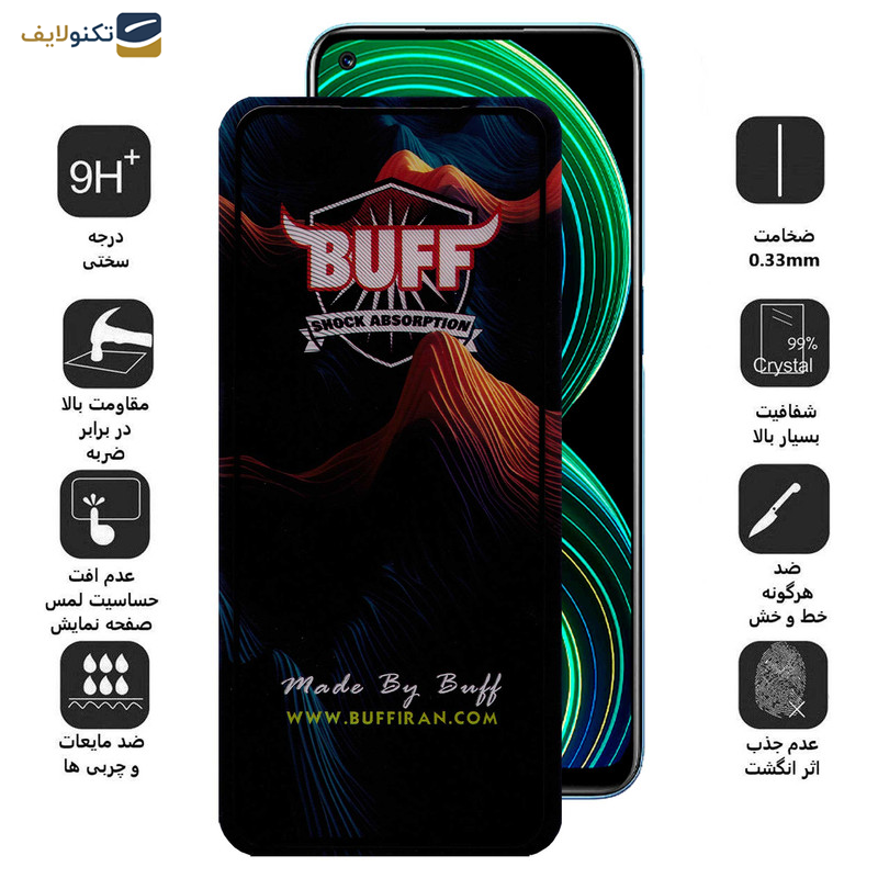 محافظ صفحه نمایش بوف مدل Mountain مناسب برای گوشی موبایل ریلمی 8 5G/7 5G/6s/6/X7 Pro 5G/Narzo 30 4G/5G /Narzo 20 Pro محافظ صفحه نمایش بوف مدل Mountain مناسب برای گوشی موبایل ریلمی 8 5G/7 5G/6s/6/X7 Pro 5G/Narzo 30 4G/5G /Narzo 20 Pro