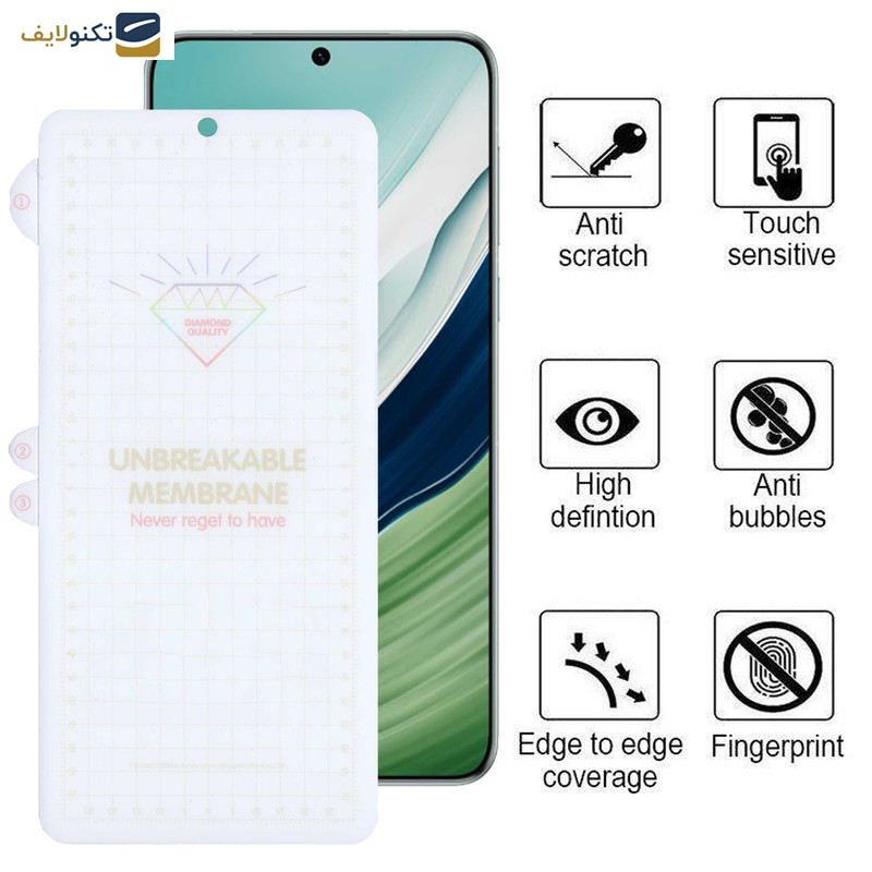 محافظ صفحه نمایش بوف مدل Hydrogel مناسب برای گوشی موبایل هوآوی Mate 60 / Mate 50E / Mate 50 محافظ صفحه نمایش بوف مدل Hydrogel مناسب برای گوشی موبایل هوآوی Mate 60 / Mate 50E / Mate 50