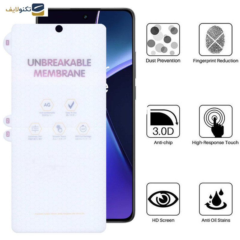 محافظ صفحه نمایش مات بوف مدل Hydrogel-Matte-G مناسب برای گوشی موبایل وان پلاس Nord CE4/Nord CE3/10R/10T/Ace Pro/Ace  محافظ صفحه نمایش مات بوف مدل Hydrogel-Matte-G مناسب برای گوشی موبایل وان پلاس Nord CE4/Nord CE3/10R/10T/Ace Pro/Ace