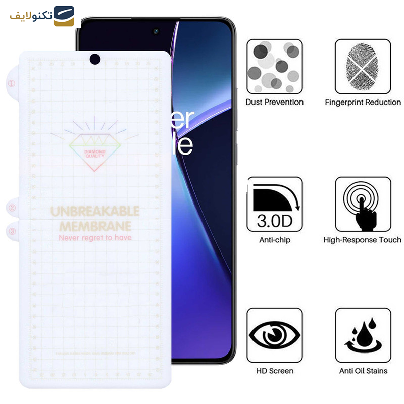 محافظ صفحه نمایش بوف مدل Hydrogel مناسب برای گوشی موبایل وان پلاس Nord CE4/Nord CE3/10R/10T/Ace Pro/Ace محافظ صفحه نمایش بوف مدل Hydrogel مناسب برای گوشی موبایل وان پلاس Nord CE4/Nord CE3/10R/10T/Ace Pro/Ace