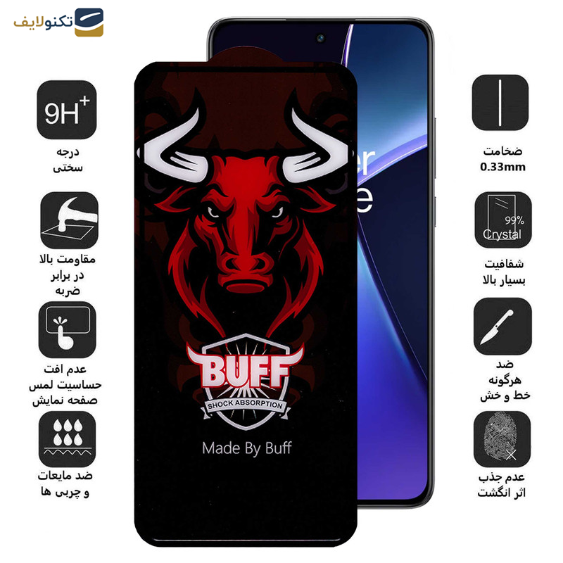 محافظ صفحه نمایش بوف مدل Ceramic Pro-G مناسب برای گوشی موبایل وان پلاس Nord CE4/Nord CE3/10R/10T/Ace Pro/Ace محافظ صفحه نمایش بوف مدل Ceramic Pro-G مناسب برای گوشی موبایل وان پلاس Nord CE4/Nord CE3/10R/10T/Ace Pro/Ace