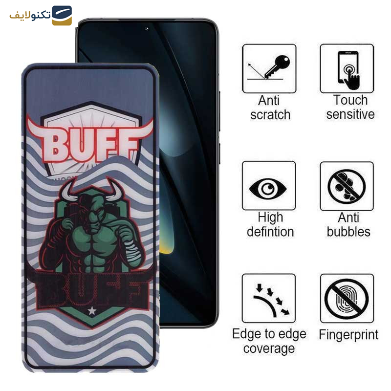 محافظ صفحه نمایش بوف مدل Super Power مناسب برای گوشی موبایل شیائومی Poco F6 Pro/ Poco F6/ Redmi Turbo 3 محافظ صفحه نمایش بوف مدل Super Power مناسب برای گوشی موبایل شیائومی Poco F6 Pro/ Poco F6/ Redmi Turbo 3