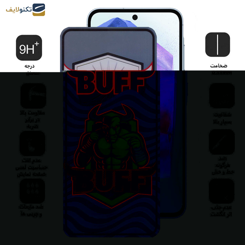 محافظ صفحه نمایش بوف مدل Super Power مناسب برای گوشی موبایل سامسونگ Galaxy A55 / A35 محافظ صفحه نمایش بوف مدل Super Power مناسب برای گوشی موبایل سامسونگ Galaxy A55 / A35