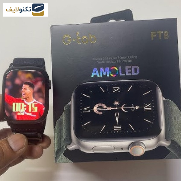 ساعت هوشمند جی تب مدل FT8 ساعت هوشمند جی تب مدل FT8