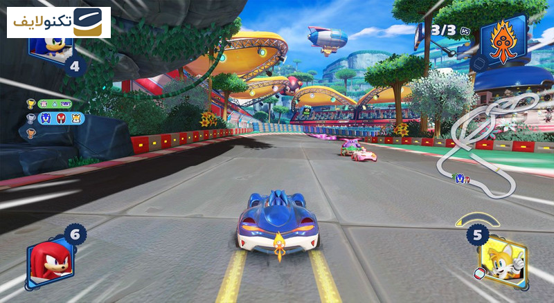 بازی SonicTeam Racing مخصوص PS4 بازی SonicTeam Racing مخصوص PS4