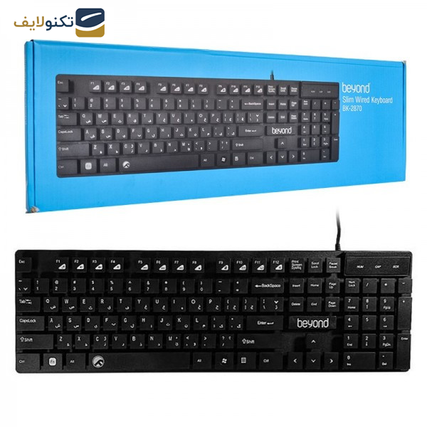 کیبورد بیاند مدل BEYOND BK-2870