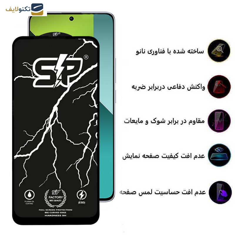 محافظ صفحه نمایش اپیکوی مدل SP Factory مناسب برای گوشی موبایل شیائومی  Redmi Note 13 Pro 4G/5G / Note 13 4G/5G /  Note 13R Pro  محافظ صفحه نمایش اپیکوی مدل SP Factory مناسب برای گوشی موبایل شیائومی  Redmi Note 13 Pro 4G/5G / Note 13 4G/5G /  Note 13R Pro