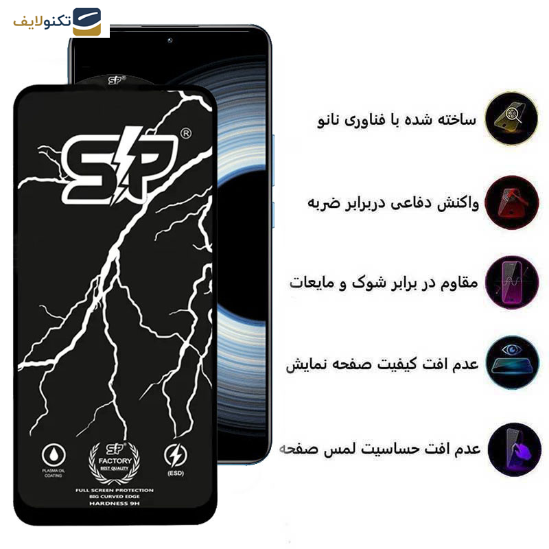 محافظ صفحه نمایش اپیکوی مدل SP Factory مناسب برای گوشی موبایل شیائومی Redmi K50 Ultra/K50 Gaming/K50 Pro/K50 محافظ صفحه نمایش اپیکوی مدل SP Factory مناسب برای گوشی موبایل شیائومی Redmi K50 Ultra/K50 Gaming/K50 Pro/K50