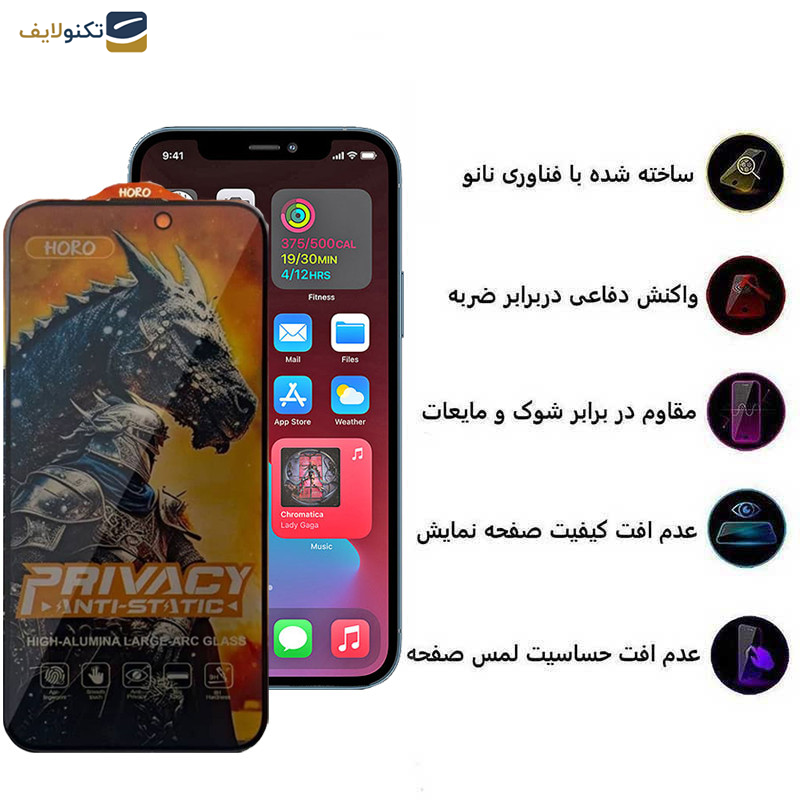 محافظ صفحه نمایش حریم شخصی اپیکوی مدل Knight Privacy مناسب برای گوشی موبایل اپل iPhone 12 Pro Max محافظ صفحه نمایش حریم شخصی اپیکوی مدل Knight Privacy مناسب برای گوشی موبایل اپل iPhone 12 Pro Max