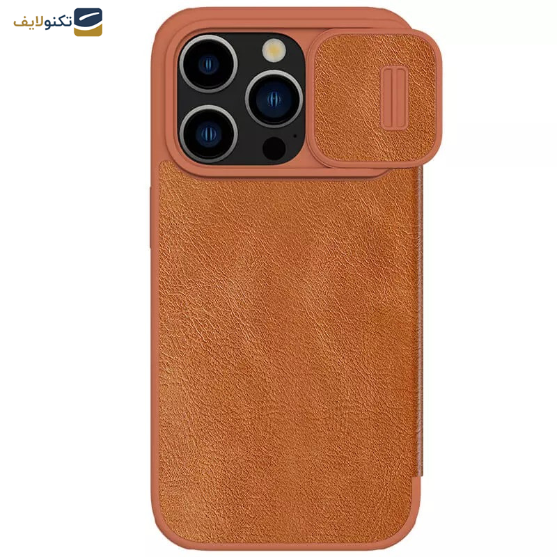کیف کلاسوری نیلکین مدل Qin Pro Leather مناسب برای گوشی موبایل اپل iPhone 15 Pro Max کیف کلاسوری نیلکین مدل Qin Pro Leather مناسب برای گوشی موبایل اپل iPhone 15 Pro Max