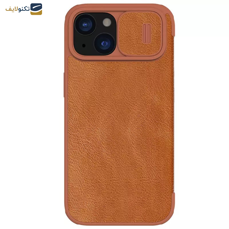 کیف کلاسوری نیلکین مدل Qin Pro Leather مناسب برای گوشی موبایل اپل iPhone 15  کیف کلاسوری نیلکین مدل Qin Pro Leather مناسب برای گوشی موبایل اپل iPhone 15