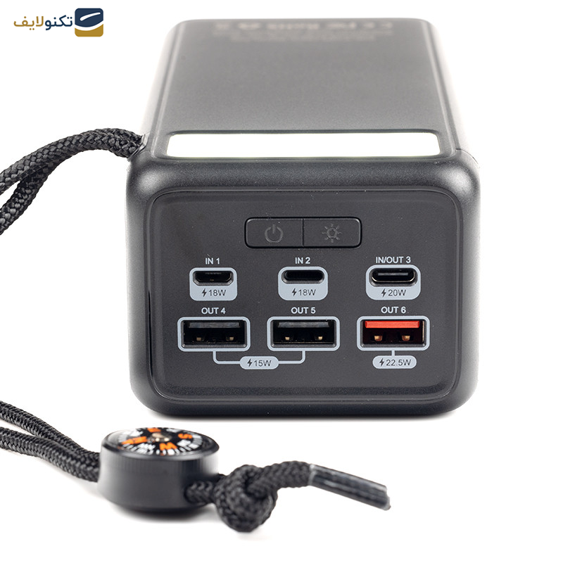 پاوربانک هیسکا مدل HP-510PD ظرفیت 50000 میلی آمپر ساعت پاوربانک هیسکا مدل HP-510PD ظرفیت 50000 میلی آمپر ساعت