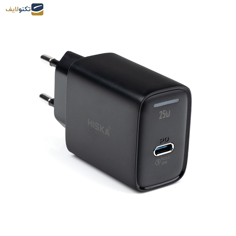 شارژر دیواری 25 وات هیسکا مدل H-106GAN شارژر دیواری 25 وات هیسکا مدل H-106GAN