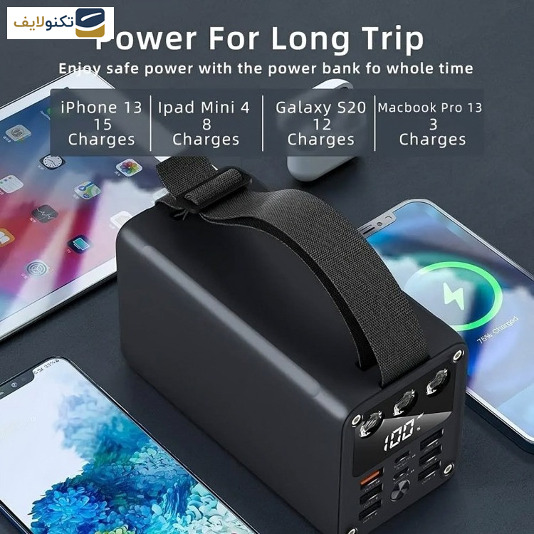 پاوربانک ژاند مدل XDCH-038 ظرفیت 60000 میلی آمپر ساعت پاوربانک ژاند مدل XDCH-038 ظرفیت 60000 میلی آمپر ساعت