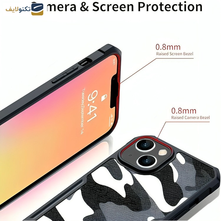 کاور ژاند مدل Xundd Camouflage مناسب برای گوشی موبایل اپل iPhone 14 / 13  کاور ژاند مدل Xundd Camouflage مناسب برای گوشی موبایل اپل iPhone 14 / 13