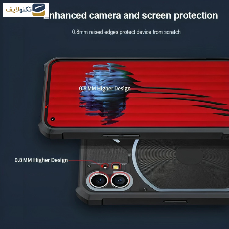 کاور ژاند مدل Beatle مناسب برای گوشی موبایل ناتینگ Phone 1 کاور ژاند مدل Beatle مناسب برای گوشی موبایل ناتینگ Phone 1