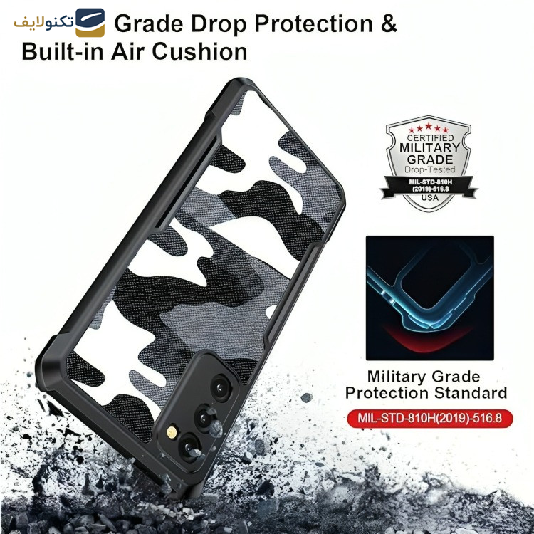 کاور ژاند مدل Xundd Camouflage مناسب برای گوشی موبایل سامسونگ Galaxy S21 FE کاور ژاند مدل Xundd Camouflage مناسب برای گوشی موبایل سامسونگ Galaxy S21 FE