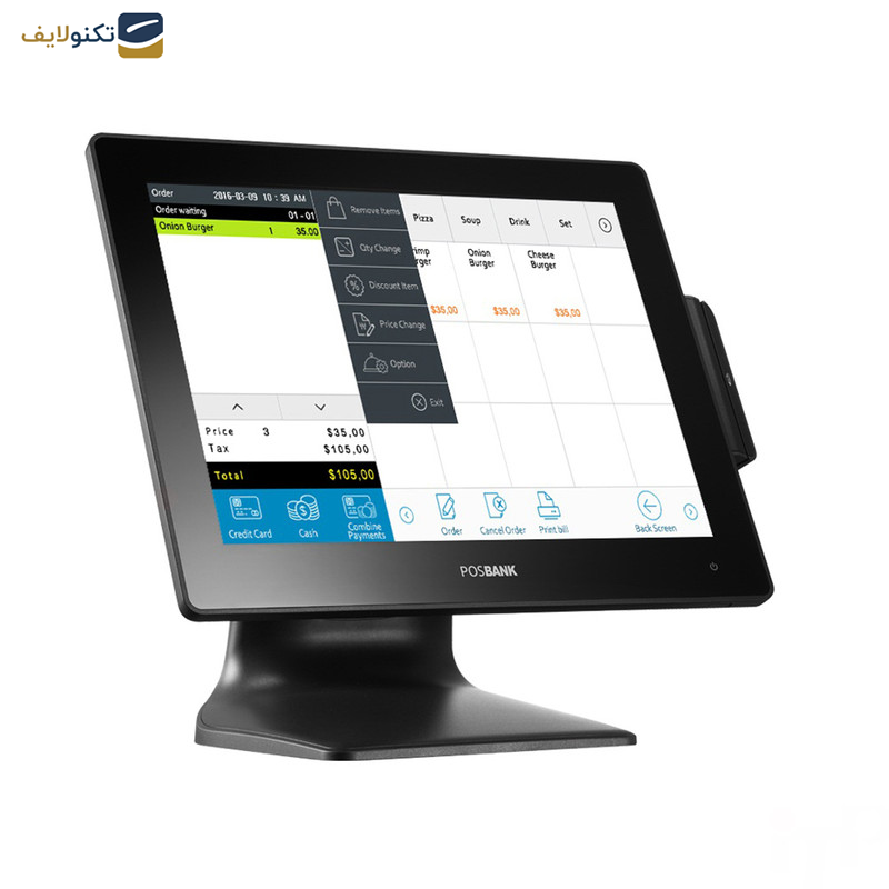 صندوق فروشگاهی POS لمسی پوزبانک مدل APEXA G صندوق فروشگاهی POS لمسی پوزبانک مدل APEXA G