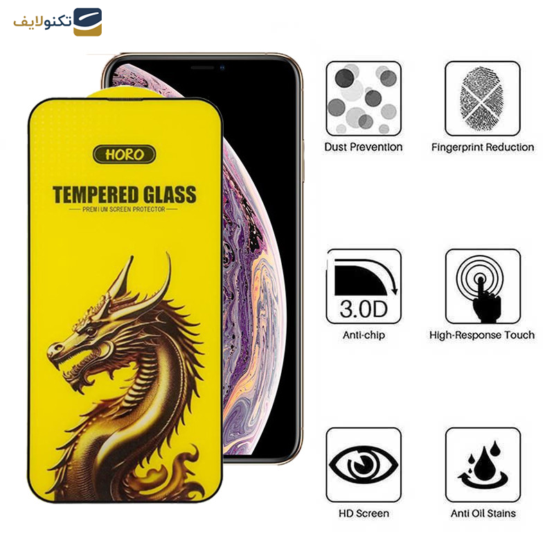 محافظ صفحه نمایش اپیکوی مدل Golden Dragon مناسب برای گوشی موبایل اپل iPhone 11 Pro Max/ Xs Max محافظ صفحه نمایش اپیکوی مدل Golden Dragon مناسب برای گوشی موبایل اپل iPhone 11 Pro Max/ Xs Max