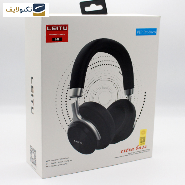 هدفون بلوتوثی لیتو مدل L-11 هدفون بلوتوثی لیتو مدل L-11
