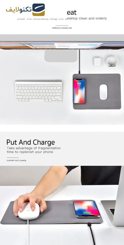 شارژر بی سیم کوتتسی مدل CS5186 شارژر بی سیم کوتتسی مدل CS5186