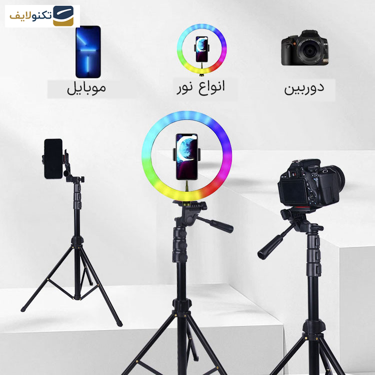 سه پایه دوربین جی ماری مدل KP-2206 سه پایه دوربین جی ماری مدل KP-2206