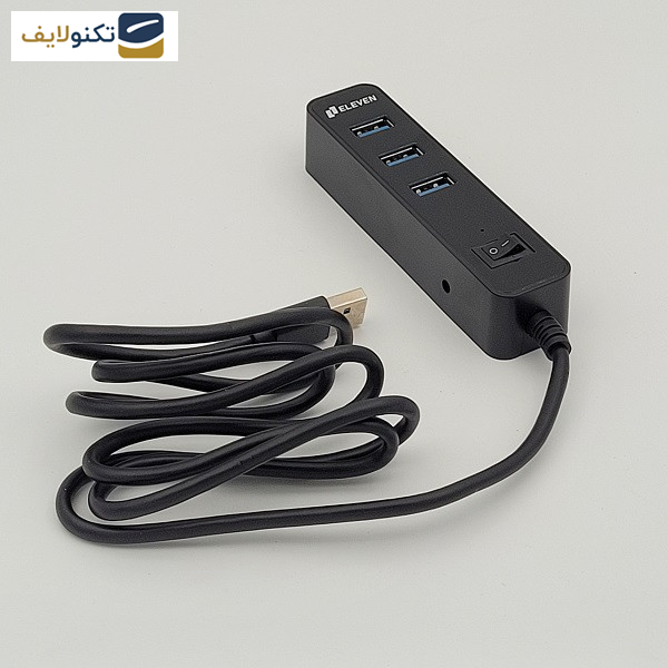 هاب 4 پورت USB 3.0 پورت ایلون مدل H302 هاب 4 پورت USB 3.0 پورت ایلون مدل H302